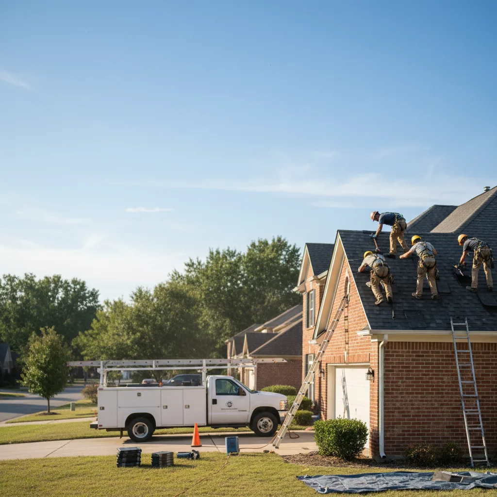 Roof Repair in Woodhull